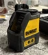 DeWalt DW088CG Laser Line Generator, Auto Leveling, Vertical/Horizontal