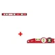 Milwaukee MLIBM24 24" Magnetic I-Beam Level w/ 48-22-5210 Die cast Torpedo Level