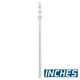 SitePRO 11-816-C Aluminum Grade Rod - Measurement Inches
