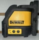 DEWALT DW088CG Cross-Line Laser Level -BARE TOOL ONLY!!!