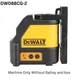 DEWALT DW088CG Green Laser Level 2-Line Cross Line Self-Leveling Tool