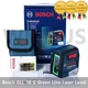Bosch GLL 30 G Professional Electronic Green Line Laser Level - Tracking