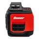 Bauer 20202L-B 50Ft. Self Leveling 360 Degree Horizontal Cross Line Laser Level