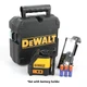 DEWALT DW088CG Green light Self-Levelling Cross 2 Line Laser Level Horizontal