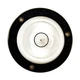 Johnson 100 Plastic Black 0.0005 Accuracy Bull's Eye Level 1-3/8 L x 0.25 H in.