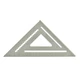 Johnson Level & Tool Ras120 Rafter Angle Square, 12 In, Aluminum