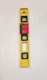 Tool Essentials 16" 3-Vial Level Plastic Frame in Yellow
