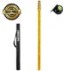 Firecore 16-Foot Aluminum Grade Rod - 8ths, 5 Sections Dual 16FT, Yellow 