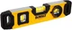 DeWalt DWHT43003 9" Yellow Aluminum Magnetic Torpedo Level with V-Groove Base