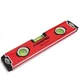 MaxoPro 16-Inch Torpedo Level Magnetic - Heavy-Duty Box Leveler Tool with Red 