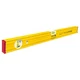 STABILA 29224 Box Level,Aluminum,24 in L,3 Vials 21CK36