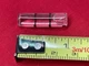 Starrett PT13262 Plumb Vial for 132-6, 9 & 12" Bench Levels, 11 & 12 Squares,439