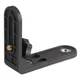 MUTOOP Magnet Level Durable L-Shape Magnetic Bracket Leveling 1/4" Black 