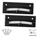 HooLing RV Level Bubble, Graduated Scale Levels for Precision Leveling, 2 Black