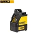 DEWALT DW088CG Green Cross Line Laser Level Self-Leveling 4X Brighter IP54 Tool