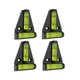 ZUJHPYMI 4Pcs Magnetic T Type RV Levelers, RV Parts Accessories Exterior Leve...