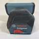 Bosch GCL 2-160 Professional Self-Leveling Cross Line Laser Level Case, No Mount
