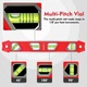 WORKPRO 12 Inch Torpedo Level, Magnetic Leveler Tool, Plumbing Level Pitch Vial
