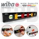 Wiha 42074 Electrician's Spirit Level Precision 40cm Long With Sliding Guides