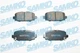 Samko 5SP2183 brake pad set, disc brake for Jeep
