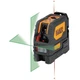 KLEIN TOOLS [93LCLGR] Cross Line Laser Level, self leveling, Magnetic with Plumb
