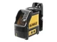 DEWALT DW088CG 30m Horizontal/Vertical Green Linear Level Black Yellow 1/8"