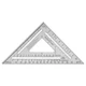 Johnson RAS-120 Aluminum Silver Hand Level Rafter Square 12 L in. with Manual