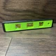 JOHNSON LEVEL Torpedo 9 Inch 3 Vials Structo-Cast USA 7500B-LIME