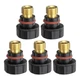 HARFINGTON 5pcs TIG Back Cap 57Y04 Fit Welding Torch WP-17, 9.3mm(57Y04) 