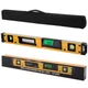 2PM TOOLS 24-Inch Digital Torpedo Level and Protractor | Neodymium Magnets | ...