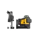 Stabila 03420 Multi-line laser LAX 600 G, 12 V system, 7-piece set