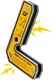 MLD600 90&deg; Fixed Angle Magnetic Square, Inside/Outside Magnets, Welding Squar...