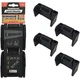 StealthMounts Universal Level Holder | Locking Level Mount Storage Clips All