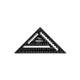 Johnson 7 in X 10 in Aluminum Rafter Square 1904-0700