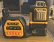 DEWALT DCLE34030 Green 3 Beam  Rotary Laser Level Tool Only