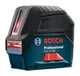 Bosch GCL 2-160 Self-Leveling Cross-Line Laser 165 ft Range