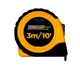 Johnson Level & Tool 1828-0010 Metric/Inch Power Tape, 3 m, Yellow,black