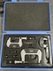 Fowler 52-229-213-0 Outside Micrometer Set 0-3" Range .0001" Graduations w/ Case