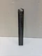 Johnson 1817-0000 Anodized Aluminum Black Straight Edge Rule 12 L x 1.5 W in.