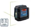 Bosch 65 ft. Dual Power Battery Green Beam Self-Leveling Cross-Line Laser Level