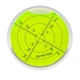 WOYISEPG High Precision Circular Bubble Spirit Levels 60x12mm, Non-sticky 
