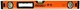 Johnson Level & Tool 1741-2400 Aluminum Box Level, 24", Orange, 1 Orange 