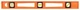 Johnson 7724-O Structo-Cast Orange Plastic 3-Vial I-Beam Level 24 L in.