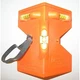 Johnson Level 175-O Post & Pipe Level Plastic Strutco Cast HI-VIS GLO ORANGE