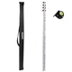 KEZERS 14 FT Dual Sided Aluminum Grade Rod - 8ths, 4 Section Telescopic Rod w...