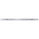 Johnson J48 Aluminum Clear Anodized 7/16 in. Thick SAE Measuring Rule 48 L in.