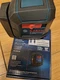 Bosch GLL50-20 Self-Leveling Cross-Line Laser Level, Blue/Black/Red