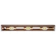 SLWML48 Kraft Tools 48in Professional Walnut/Maple Laminated Level (6 Vials)