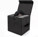 Vinyl Record Storage Box for 12Inch Lpsholds up to 80 Albums Collapsible Storag