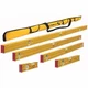Stabila 29872 Type 80T 6-Piece Spirit Level Set w/ Carrying Case